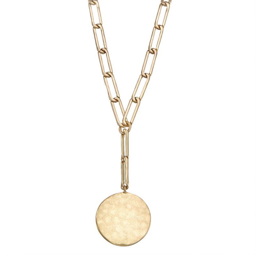 Bella Uno Link Disc Necklace